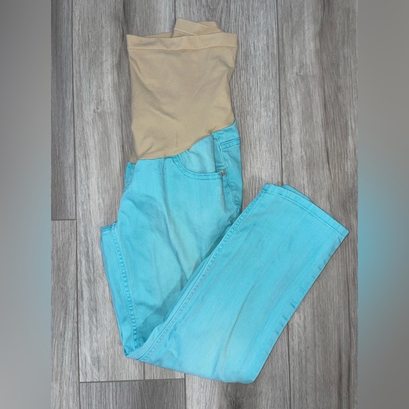 Motherhood Maternity Light Blue Jeans - Picture 7 of 9